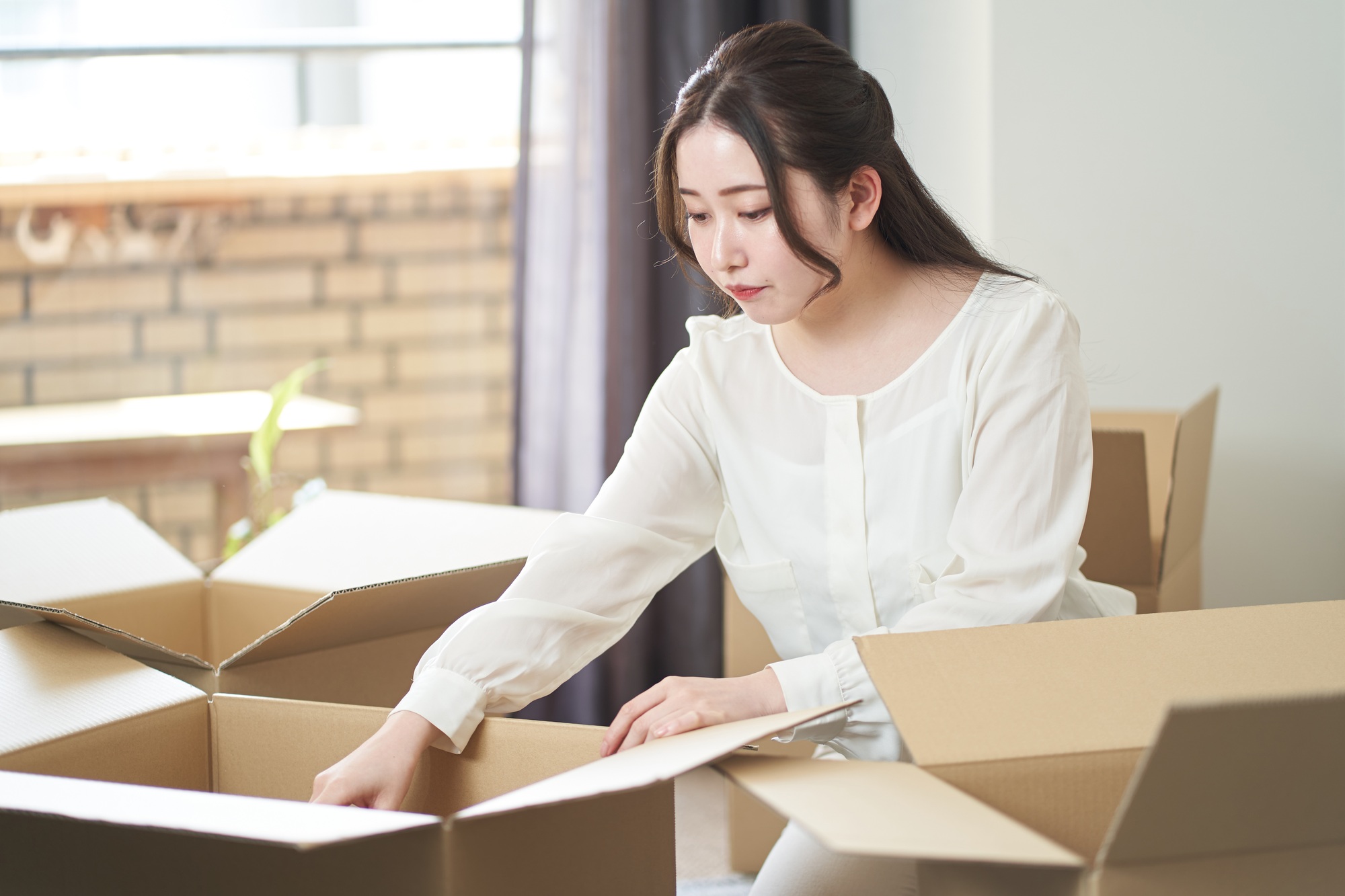 benefits of decluttering before you move